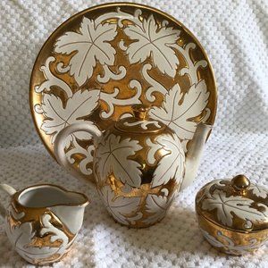 Hand Painted Italian Tea Set